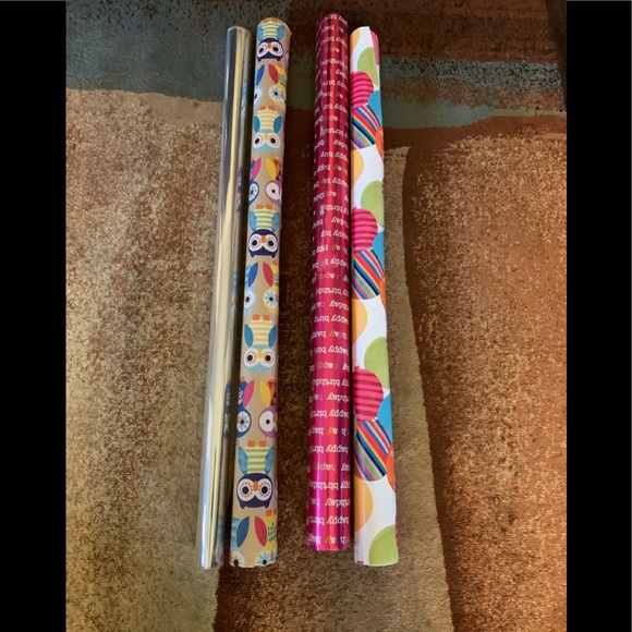 Lots of 32 Birthday Paper Gift Bags & 4 Wrapping Papers - Picture 4 of 4